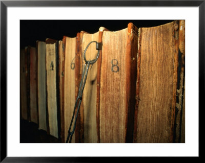 Detail Of Historic Books, Oxford, England by Jon Davison Pricing Limited Edition Print image