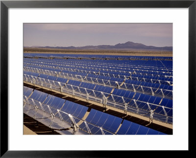 Solar Energy Collectors, Segs Plant, Mojave, Ca by E. J. West Pricing Limited Edition Print image