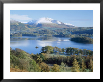 Derwent Water, With Blencathra Behind, Lake District, Cumbria, England, Uk by Roy Rainford Pricing Limited Edition Print image