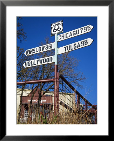 1920S Filling Station, Historic Route 66, Luther, Oklahoma by Richard Cummins Pricing Limited Edition Print image