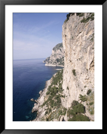 Island Of Capri, Via Krupp, Italy by Stephen Saks Pricing Limited Edition Print image