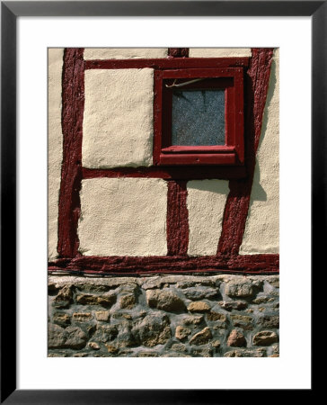 Medieval Architecture On A Half-Timbered Building, Vannes, Brittany, France by Jean-Bernard Carillet Pricing Limited Edition Print image