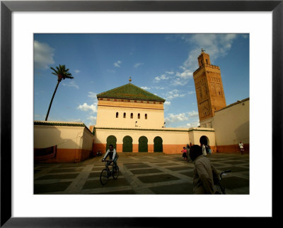 Courtyard Of Sidi Bel Abbes Mosque, Marrakesh, Morocco by Doug Mckinlay Pricing Limited Edition Print image