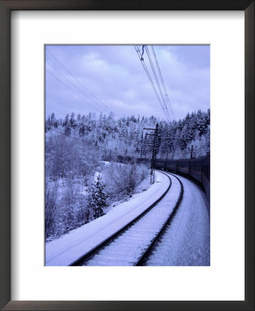Trans-Siberian (Transsib) Railway, Russia by Martin Moos Pricing Limited Edition Print image