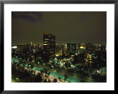 Evening, Mexico City, Mexico by Walter Bibikow Pricing Limited Edition Print image