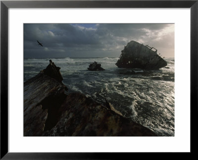 The Wreck Of The Thomas T. Tucker On Olifantsbos Point, South Africa by James L. Stanfield Pricing Limited Edition Print image