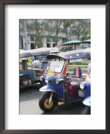 Tuk Tuks, Bangkok, Thailand, Southeast Asia by Angelo Cavalli Pricing Limited Edition Print image