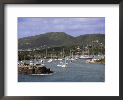 English Harbour, With Fort Berkeley And Nelson's Dockyard, Antigua, Leeward Islands by G Richardson Pricing Limited Edition Print image