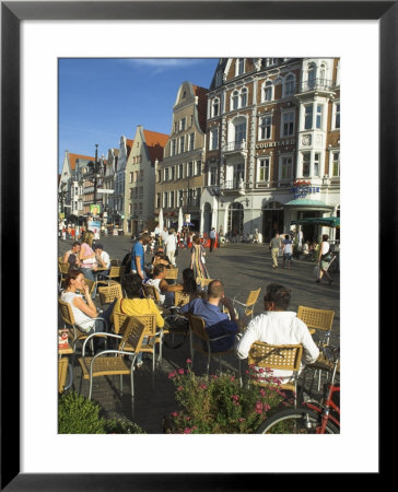 Rostock, West Pomerania Mecklenburg, Germany by Charles Bowman Pricing Limited Edition Print image