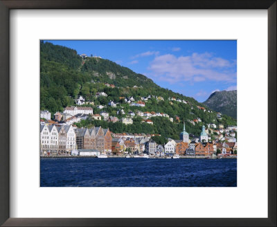 Vagen Harbour, Bergen, Norway by Gavin Hellier Pricing Limited Edition Print image