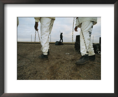 Chain Gang Prisoners Being Watched Over By An Armed Guard by Bill Curtsinger Pricing Limited Edition Print image
