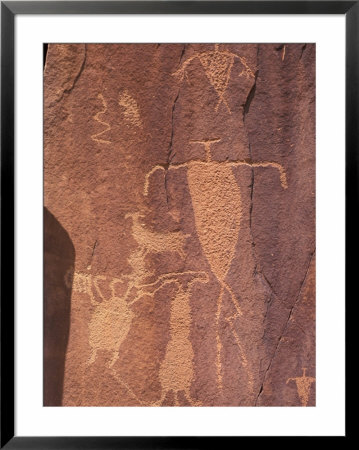 Petroglyphs, Shay Canyon, Utah, Usa by Jerry & Marcy Monkman Pricing Limited Edition Print image