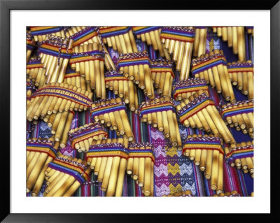 Pan Flutes, Aguas Calientas, Peru by Darrell Gulin Pricing Limited Edition Print image