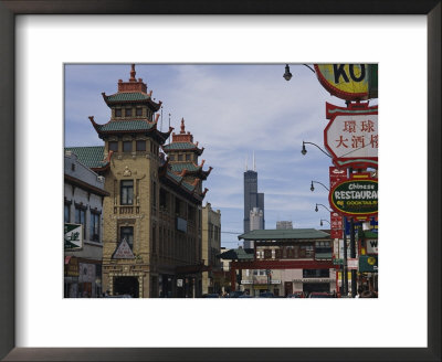 View Of Chicagos Chinatown by Paul Damien Pricing Limited Edition Print image