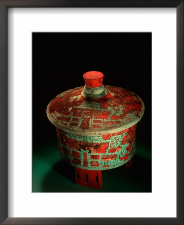 Dazzler Vessel Dating To 450 Ad, Copan, Maya, Honduras by Kenneth Garrett Pricing Limited Edition Print image