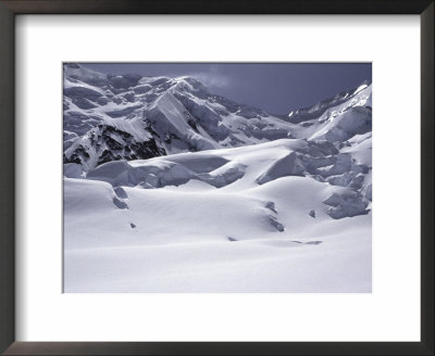 Mt. Cook's Plateau Glacier, New Zealand by Michael Brown Pricing Limited Edition Print image