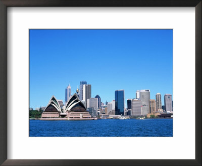 Sydney Skyline And Harbor, Australia by David Ball Pricing Limited Edition Print image