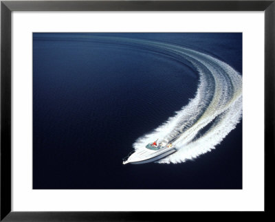 Aerial Of Boat by Bill Bachmann Pricing Limited Edition Print image