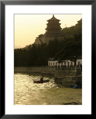 Boaters On Kunming Lake At The Summer Palace by Richard Nowitz Pricing Limited Edition Print image