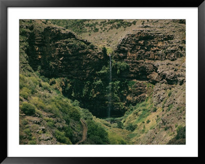 Waterfall Coursing Over A Heart-Shaped Rock Formation by Walter Meayers Edwards Pricing Limited Edition Print image