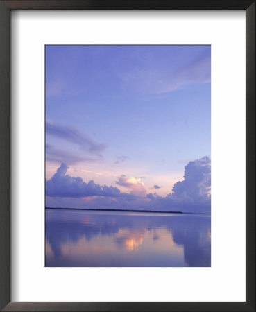 Cloud Reflections, Sunset, Grand Cayman by Karen Schulman Pricing Limited Edition Print image