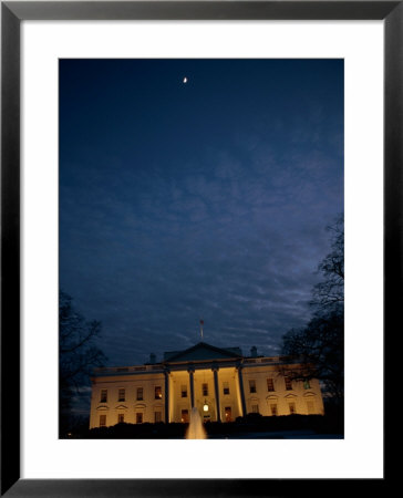 A Night View Of The White House by Joel Sartore Pricing Limited Edition Print image