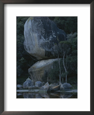 Huge Granite Boulders Encrusted In Lichens by Sam Abell Pricing Limited Edition Print image