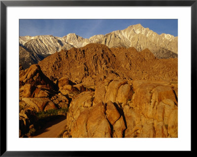 Alabama Hills Looking Towards Sierras, Owens Valley, California, Usa by Stephen Saks Pricing Limited Edition Print image