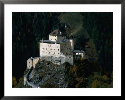 Tarasp Castle (Schloss Tarasp) In The Lower Engadine Valley, Scuol, Graubunden, Switzerland by Martin Moos Pricing Limited Edition Print image
