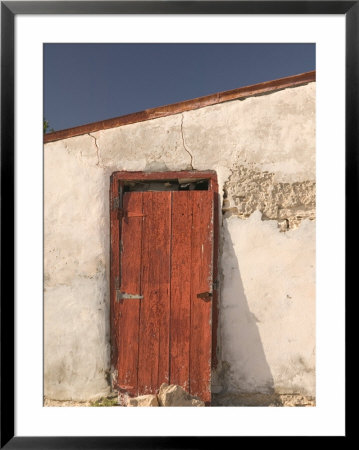 Salthouse Doorway On Salt Cay Island, Turks And Caicos, Caribbean by Walter Bibikow Pricing Limited Edition Print image