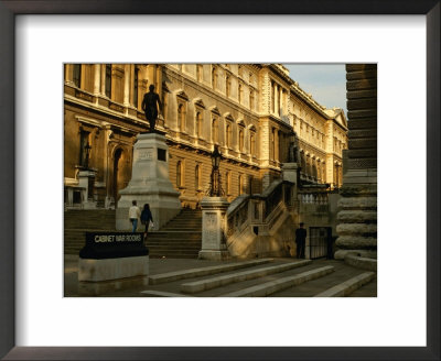 Exterior Of Cabinet War Rooms, London, United Kingdom by Johnson Dennis Pricing Limited Edition Print image