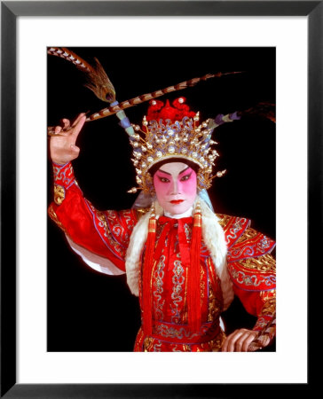 Actor From Yiu Ming, Cantonese Opera Group, Hong Kong, China by Russell Gordon Pricing Limited Edition Print image