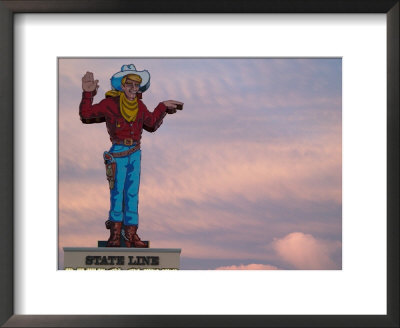 Wendover Will Welcomes You, State Line Casino At Dusk, Utah-Nevada State Line, Usa by Scott T. Smith Pricing Limited Edition Print image