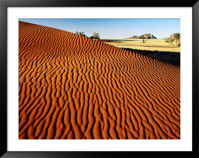 Sand Dune Ripples In Namib Nauklaft National Park, Namib Desert Park, Namibia by Christer Fredriksson Pricing Limited Edition Print image