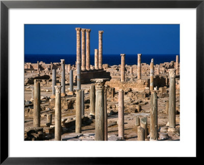 The Ancient City Of Sabratha And The Temple Of Liber Pater, Sabratha, Libya by Patrick Syder Pricing Limited Edition Print image