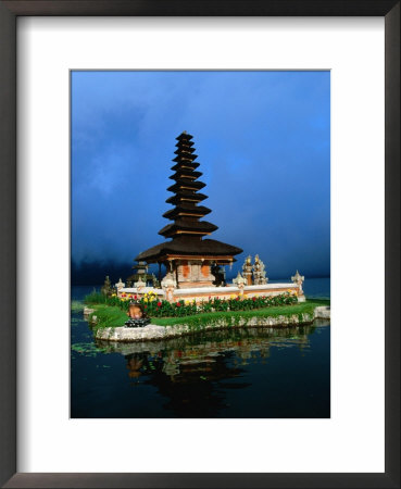 Ulun Danu Bratan In Lake Bratan, Indonesia by Paul Beinssen Pricing Limited Edition Print image