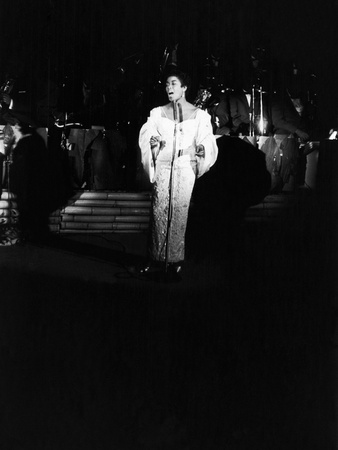 Sarah Vaughan, Waldorf Astoria, New York City by Moneta Sleet Pricing Limited Edition Print image