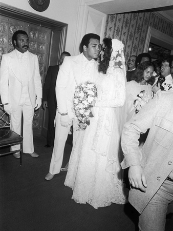 Muhammad Ali And Wife Veronica Porsche Wedding, June 19, 1977 by Guy Crowder Pricing Limited Edition Print image