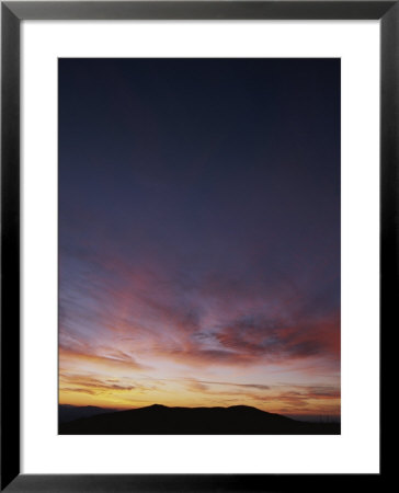 Twilight Sky Over Roan Mountain State Park by Stephen Alvarez Pricing Limited Edition Print image