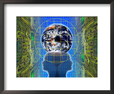 Digital World Communications by Paul Katz Pricing Limited Edition Print image