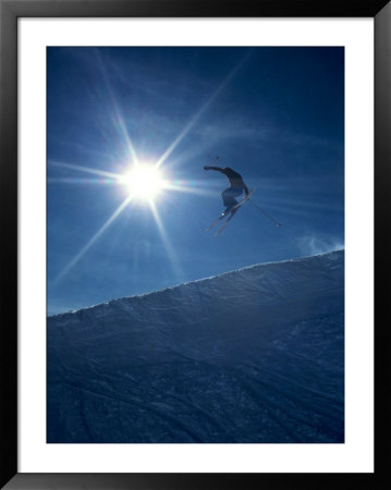 Ski Jumper And Sunburst, Chile by Pat Canova Pricing Limited Edition Print image
