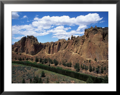 Rock Formation, Smith Rock State Park, Or by Peter L. Chapman Pricing Limited Edition Print image