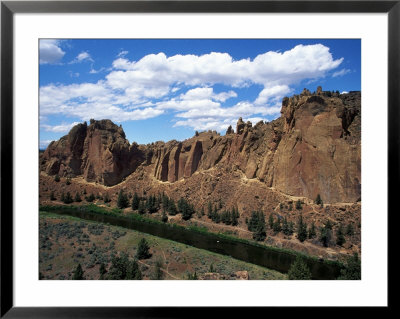 Rock Formation, Smith Rock State Park, Or by Peter L. Chapman Pricing Limited Edition Print image