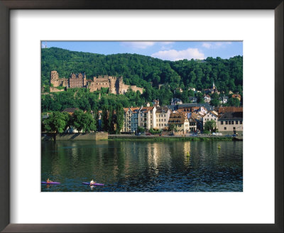 Neckar River And Castle, Heidelberg, Germany by Jim Schwabel Pricing Limited Edition Print image