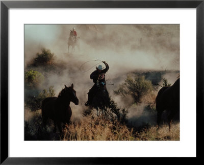 Cowboy Roping Horse by Bob Trehearne Pricing Limited Edition Print image