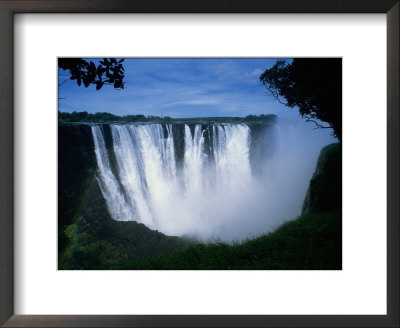 Victoria Falls, Zimbabwe, Africa by Dan Gair Pricing Limited Edition Print image