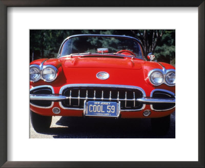 1959 Corvette Convertible by Jeff Greenberg Pricing Limited Edition Print image