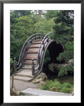 Bridge, Japanese Garden, Golden Gate Park, Ca by Barry Winiker Pricing Limited Edition Print image