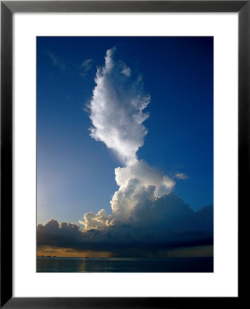 Offshore Thunderstorm, Atlantic Shore, Miami, Fl by Jeff Greenberg Pricing Limited Edition Print image
