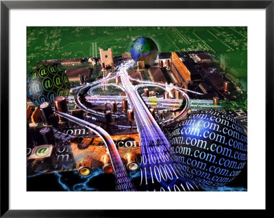 Information Superhighway by Jon Riley Pricing Limited Edition Print image